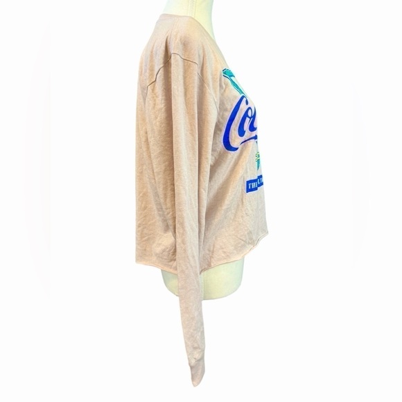 COCA COLA | Cropped Long Sleeve T-Shirt (S) - Picture 2 of 7